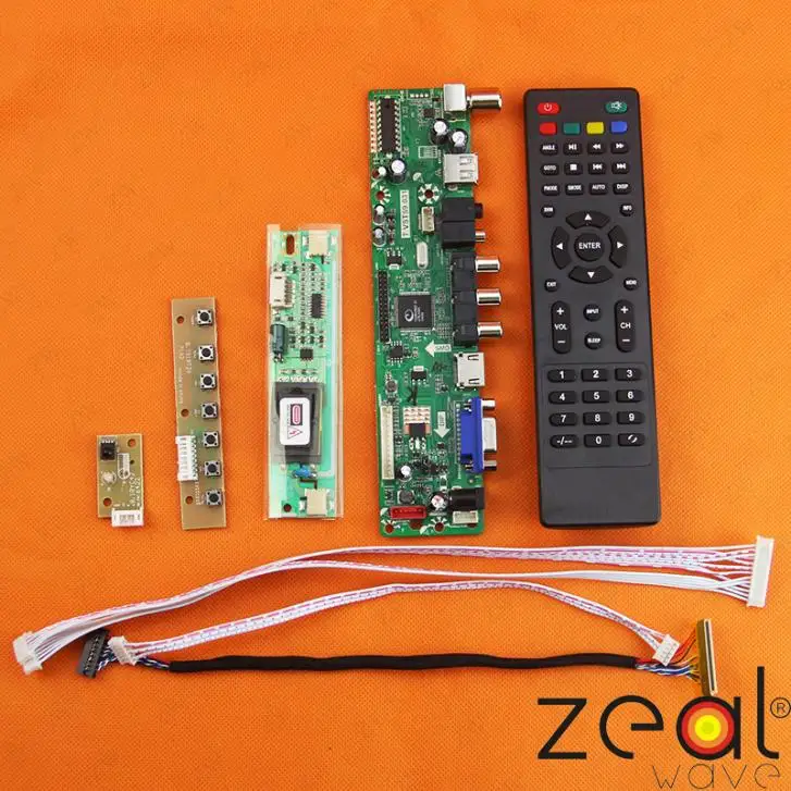 ТВ HDMI VGA USB CVBS RF LCD плата контроллера для 20 1 &quotLM201U03 1600*1200|Дисководы гибких дисков| |