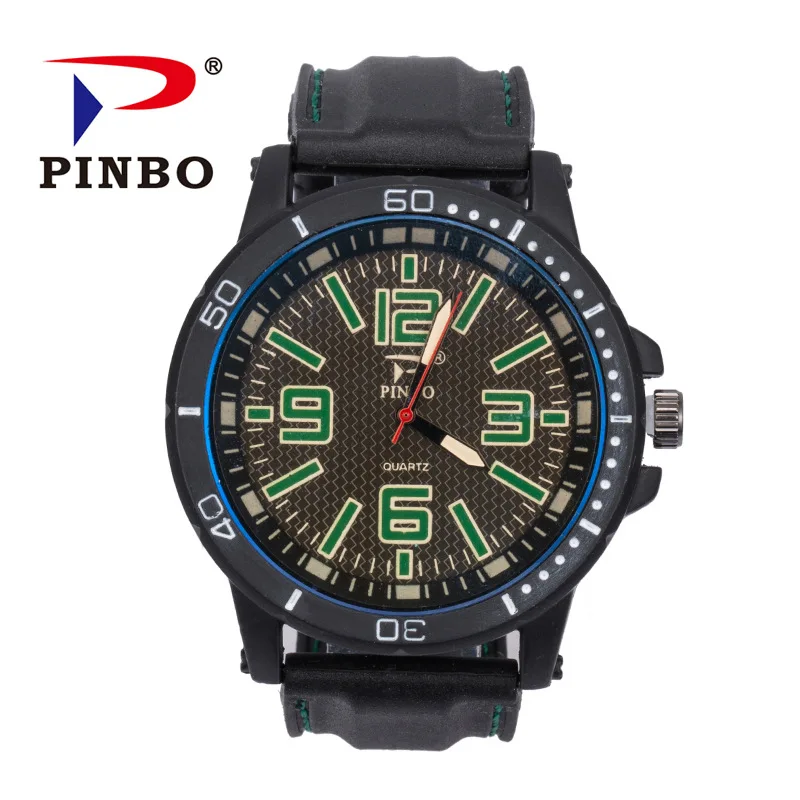 

2018 Fashion Blue Ray Glass Silicone Watch Men Military Sports Quartz Wrist Watches Relogio Masculino