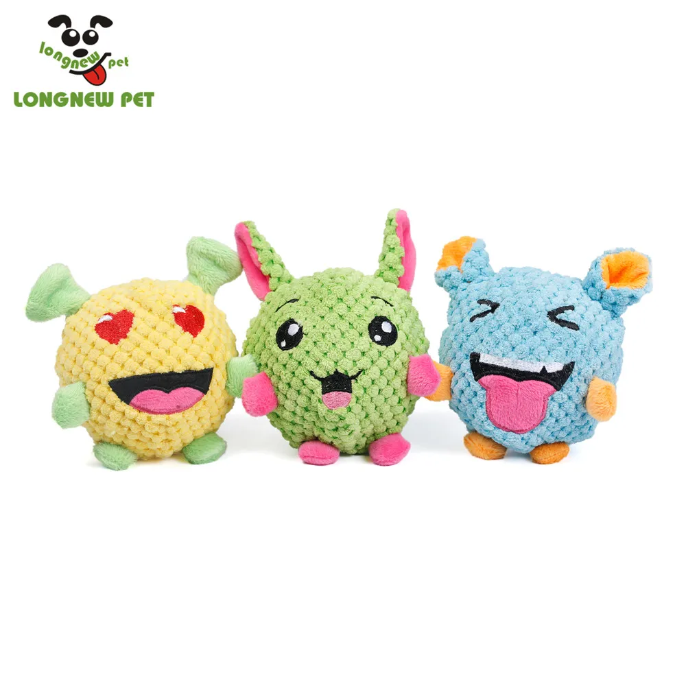 Pet Dog Toy TPR Spiky Ball Inside First Generation Monster Sound Funny Durable Chew Molar Cleaning | Дом и сад