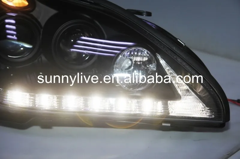 СВЕТОДИОДНАЯ головная лампа для Lexus RX330 RX300 R350 2004-2009 год черный корпус желтый отражатель SN