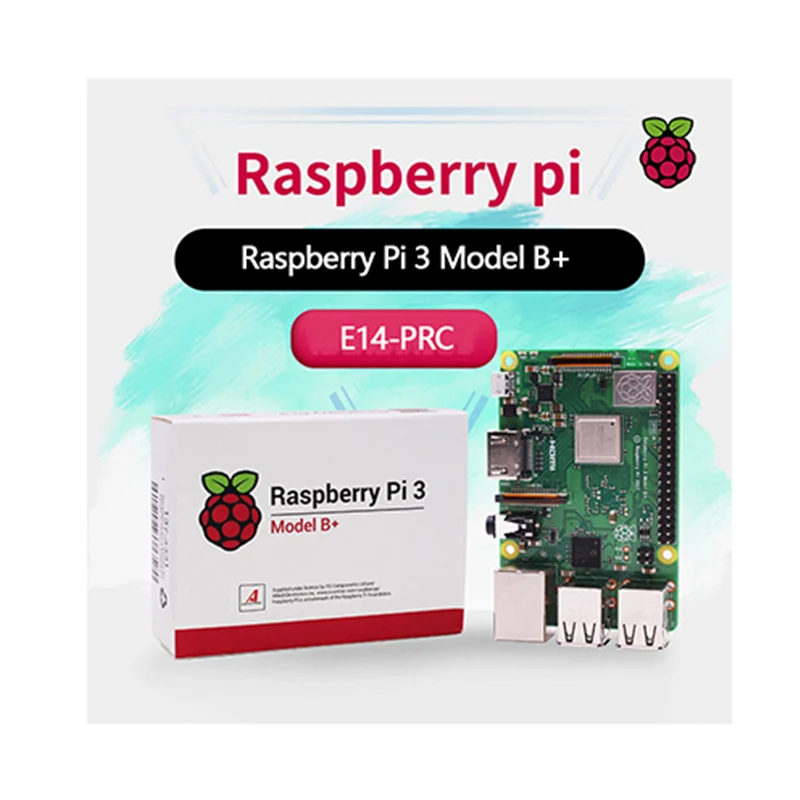 Aokin Element 14/RS Raspberry Pi 3 Model B+/Модель B материнская плата с Wi-Fi и Bluetooth Raspberry Pi компьютерная плата - Комплект: Комплект 4