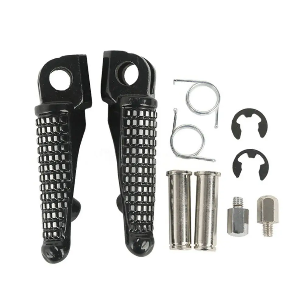 Черная опора для ног передняя Kawasaki Ninja ZX10R 2004 2013 ER6F ER6N 2009 ZX6R ZX 6R 2003 ZX9R 1998 2003|for kawasaki|zx6r