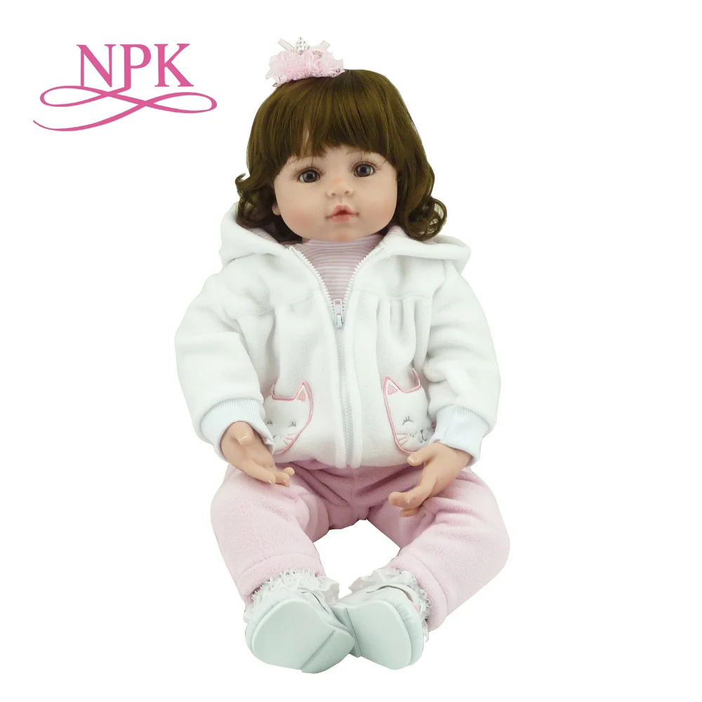 Силиконовые куклы NPK для новорожденных 60 см|Куклы| |