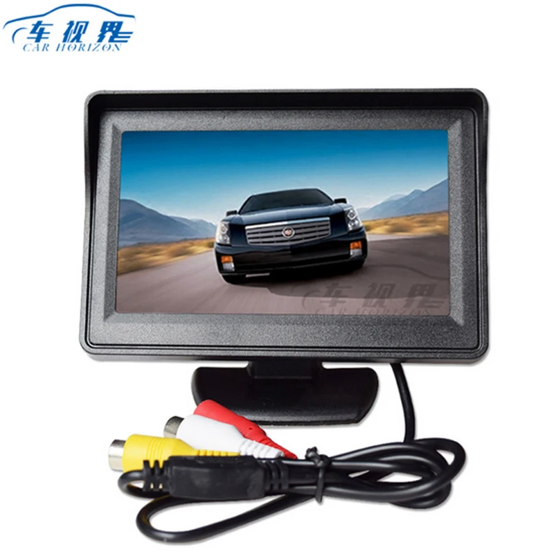 4.3'' LCD Car Monitor TFT Foldable Display System For Reversing Backup Auto Parking Rearview A2 | Автомобили и мотоциклы