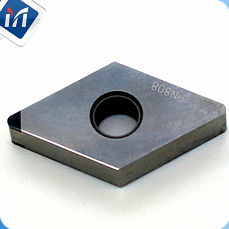 PCD tip cnc insert diamond lathe CNC Turning tools DCMT0702 TNMG160408 CCMT DNMG one corner milling inserts