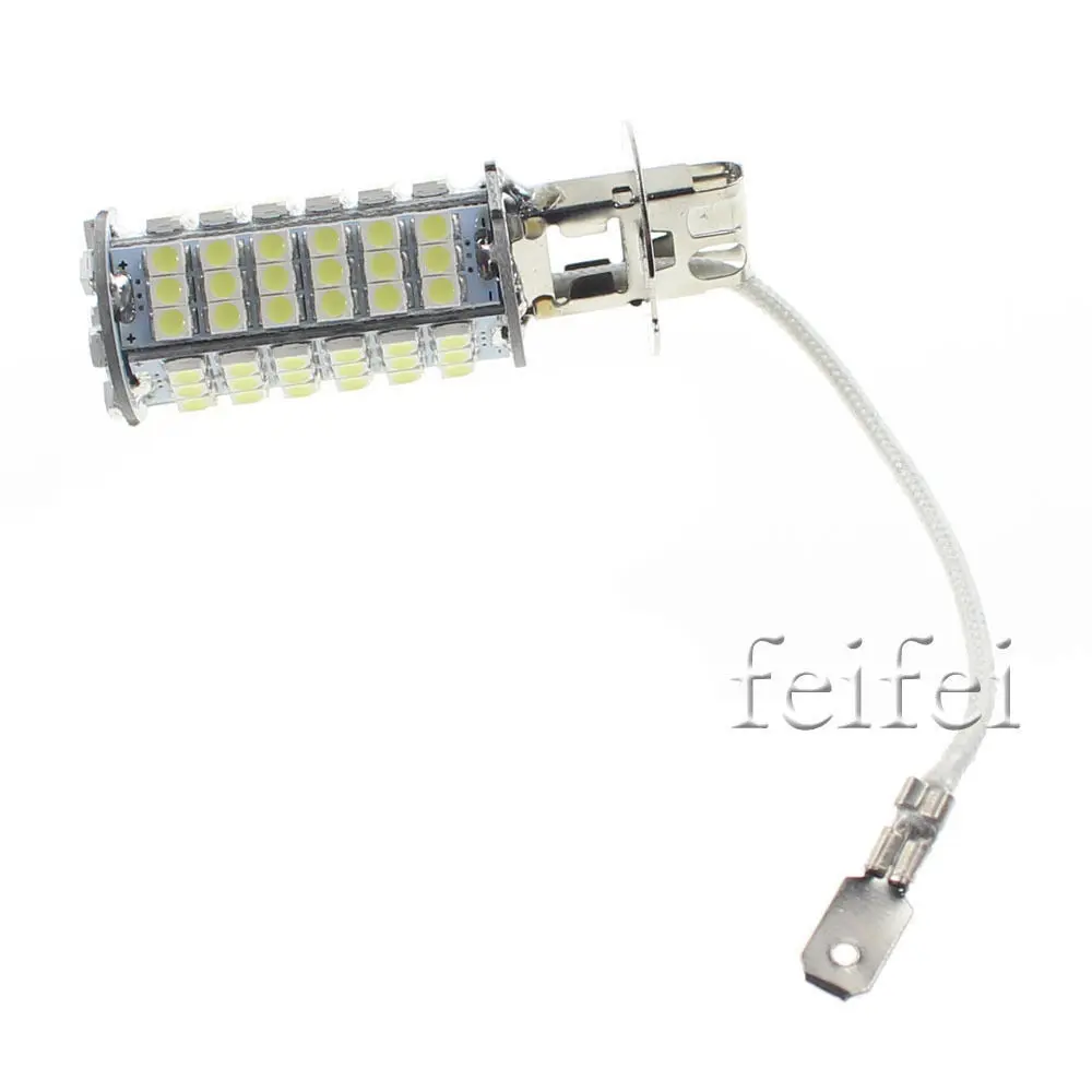 Новинка 1 пара H3 102 SMD светодиодный 3528 автомобильный головной светильник чистый