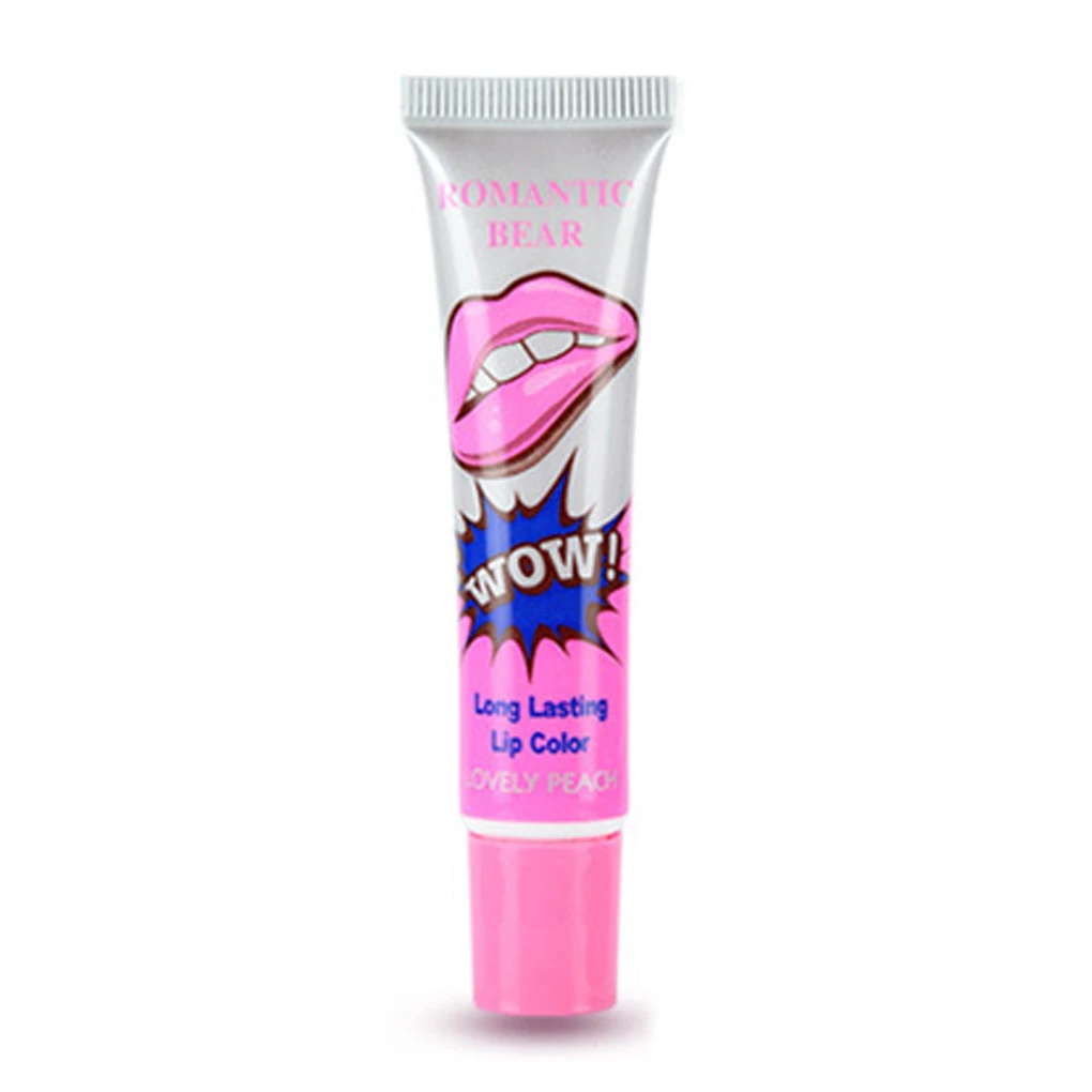 NO1 Peach powder Новинка, водостойкая блестящая Губная помада для женщин и девушек, стойкая губная помада - Цвет: NO1 Peach powder