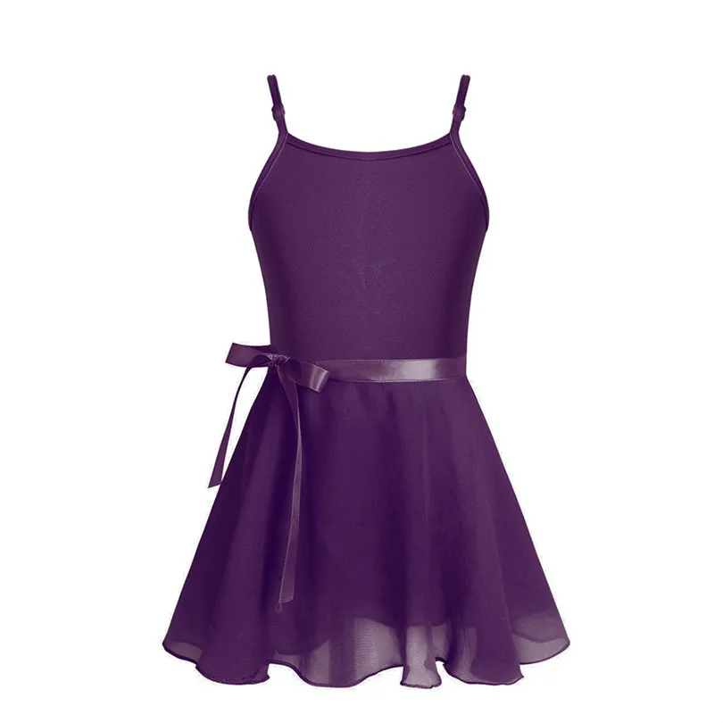 Детское балетное платье для девочек трико балетная танцевальная одежда