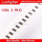 100 шт. 1206 SMD резистор 5% 3,9 K Ом 392 3,9 ком