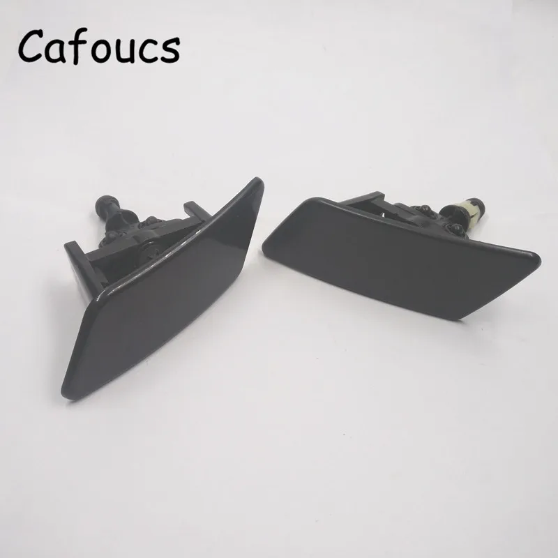 Cafoucs Омыватель фар автомобиля Форсунка для Citroen C4 C-Quatre Triumph фары Водоструйная Крышка