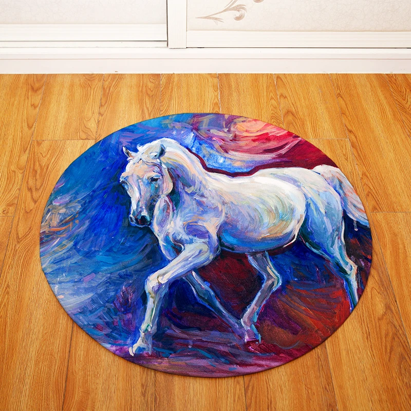 Картина маслом узор Круглый Tapete для гостиной спальни домашний Декор Ковер
