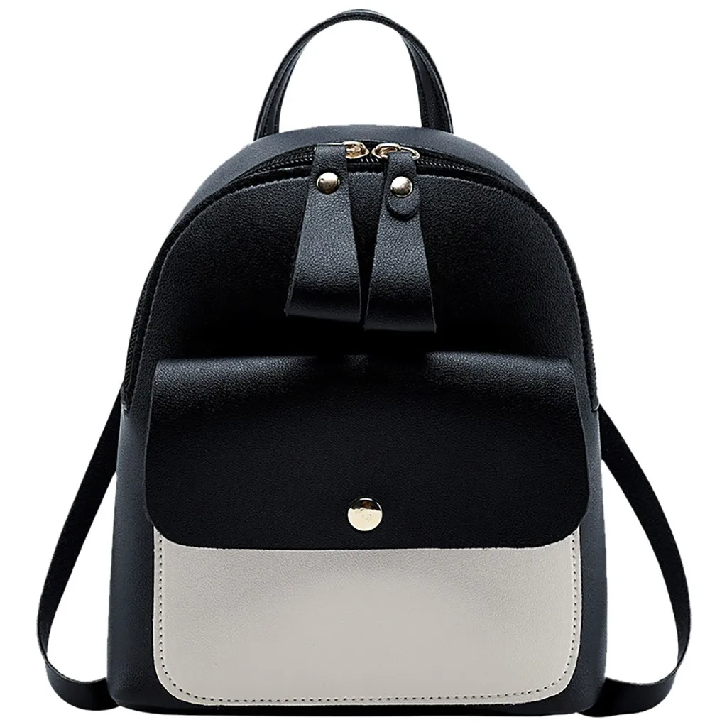 New Fashion Women leather Backpack Mini Soft Touch Multi-Function Small Female Ladies Shoulder Bag Girl Purse #Y | Багаж и сумки