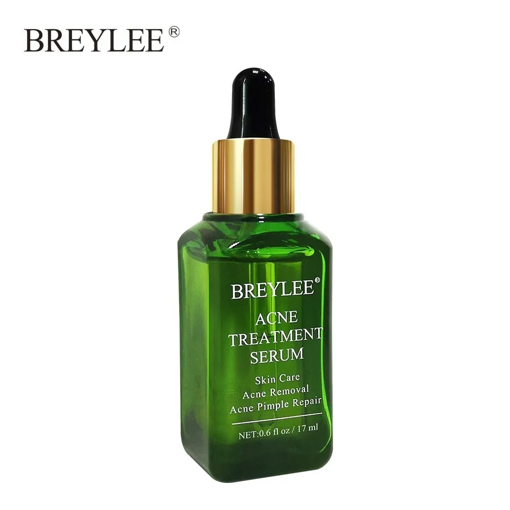 Acne Treatment Serum BREYLEE прыщи патч лечение акне сывороточная эссенция маска для лица Уход за кожей средство для удаления прыщей отбеливающая Сыворотка для лица наклейки - Цвет: Acne Treatment Serum