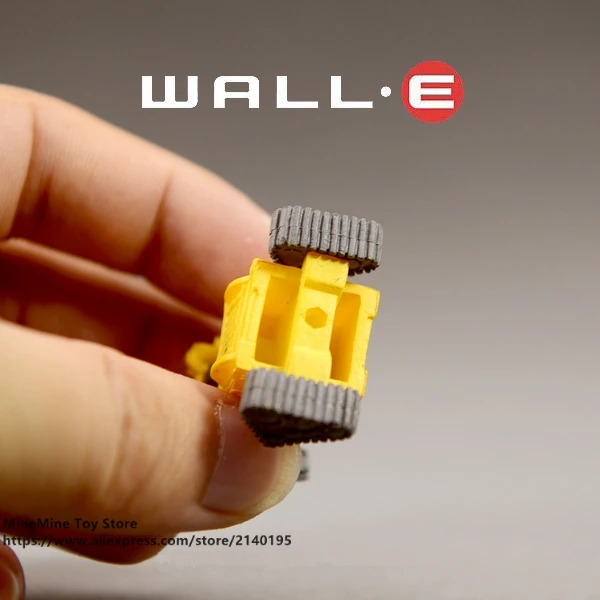 ZXZ WALL-E робот Ева 3 см ПВХ Мини Кукла фигурку модель осанки аниме Коллекционная