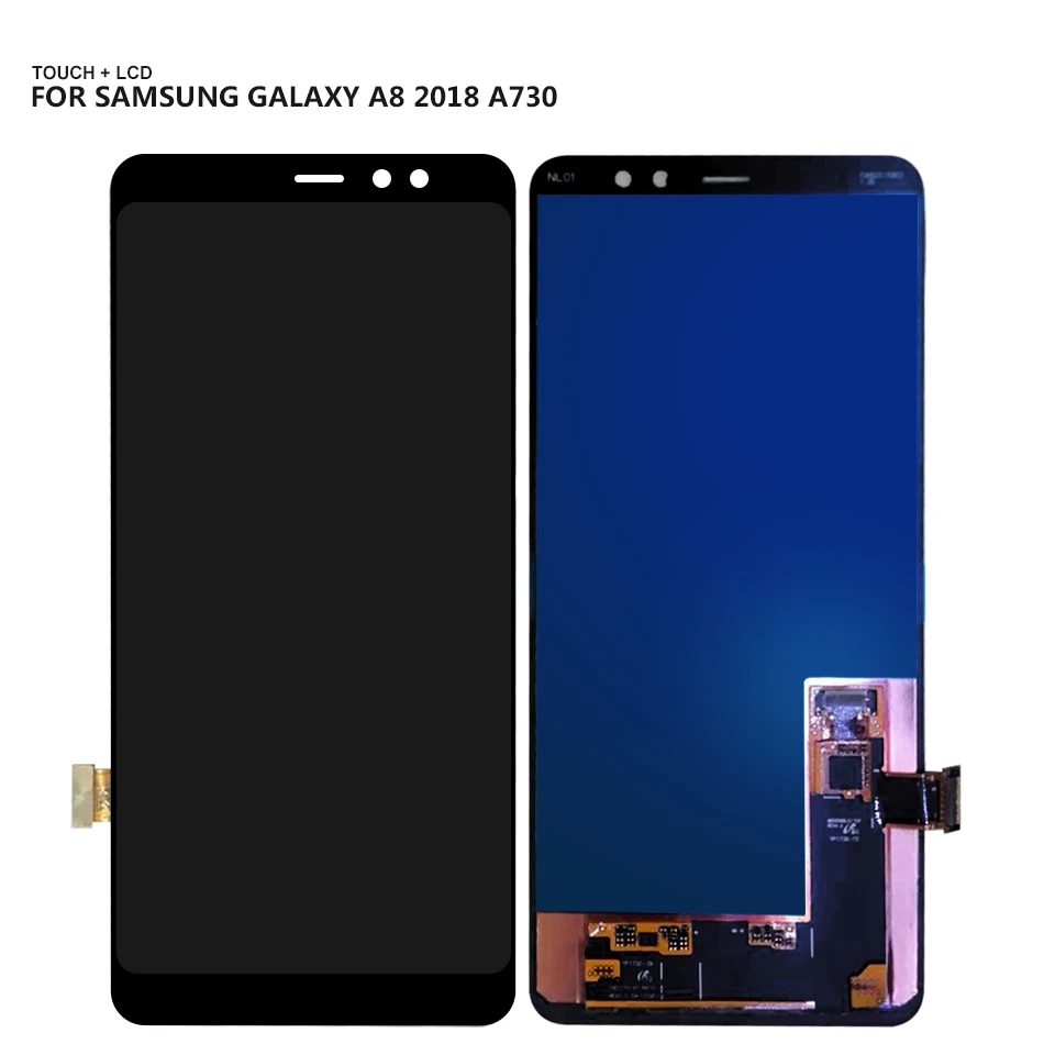 Супер AMOLED lcd для samsung Galaxy A8 Plus A730 A730F A730F/DS A730x lcd дисплей кодирующий преобразователь сенсорного экрана в сборе инструменты
