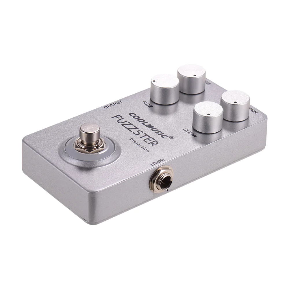 COOLMUSIC C FC1 Fuzzster педаль для гитарных эффектов басов электрогитар корпус из