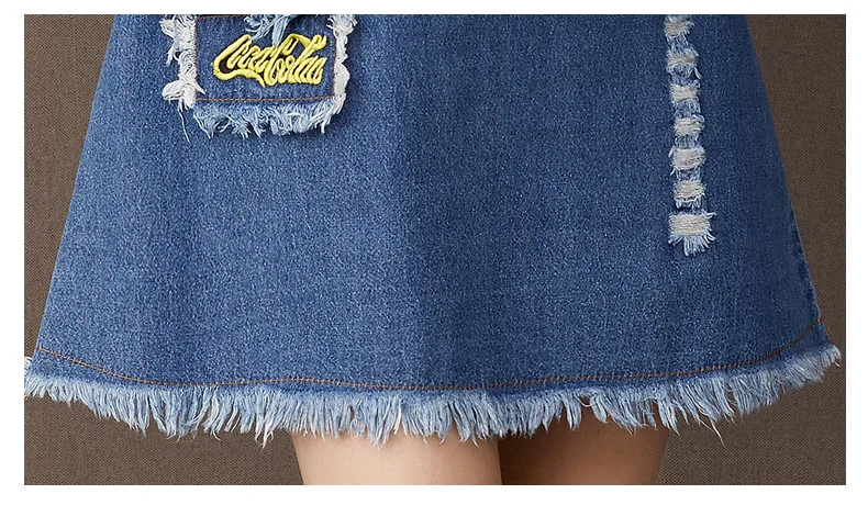 Женское облегающее джинсовое платье из хлопка в европейском и американском