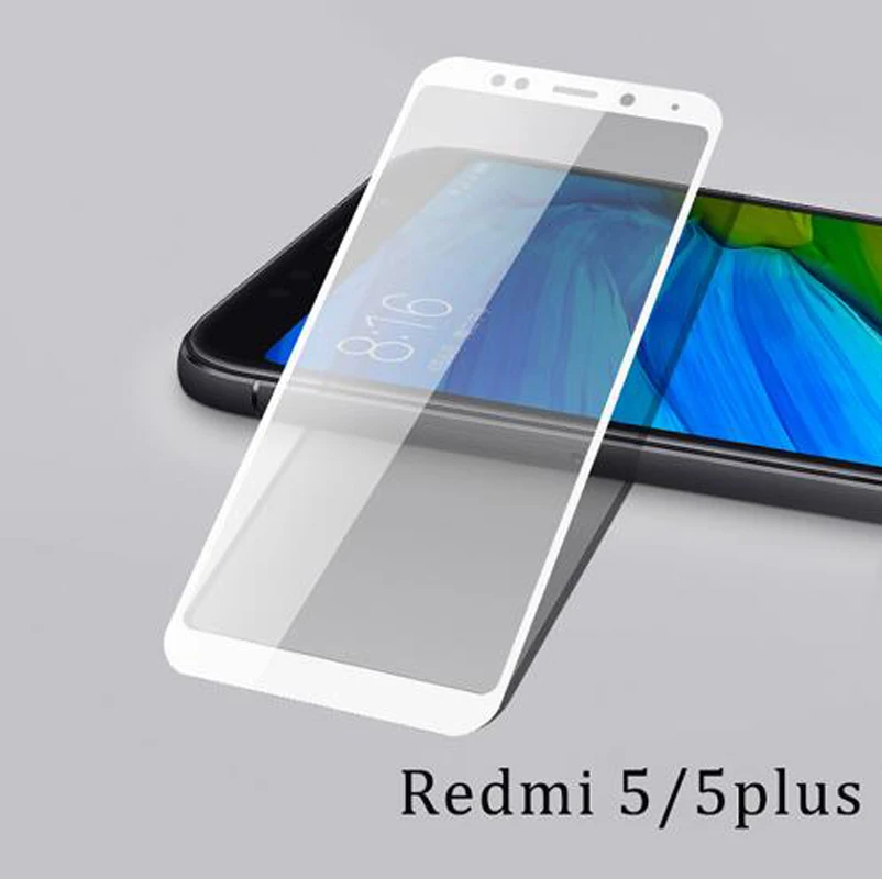Для xiaomi redmi 5 Защитное стекло для экрана plus 2.5d устойчивое к царапинам