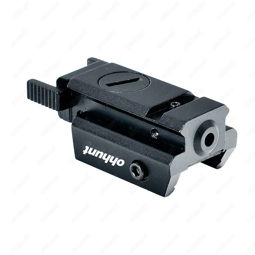 Низкопрофильный Компактный красный лазерный прицел ohhunt с красной точкой и