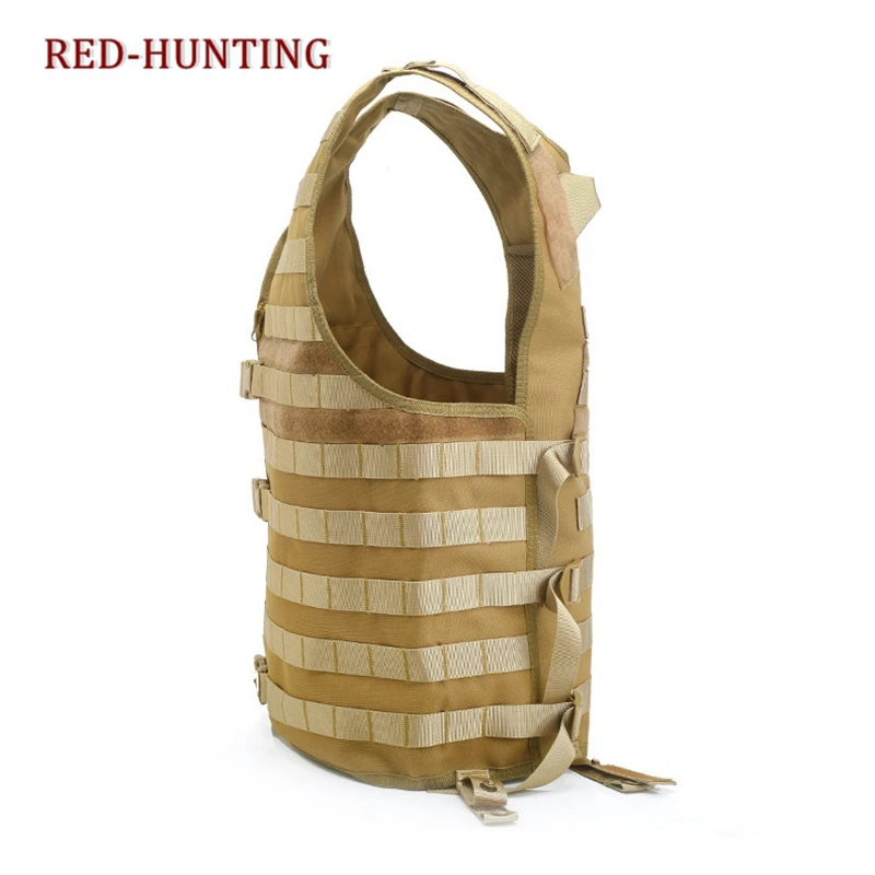 Военный модульный жилет Molle со скрытым сетчатым карманом для гидратации уличный