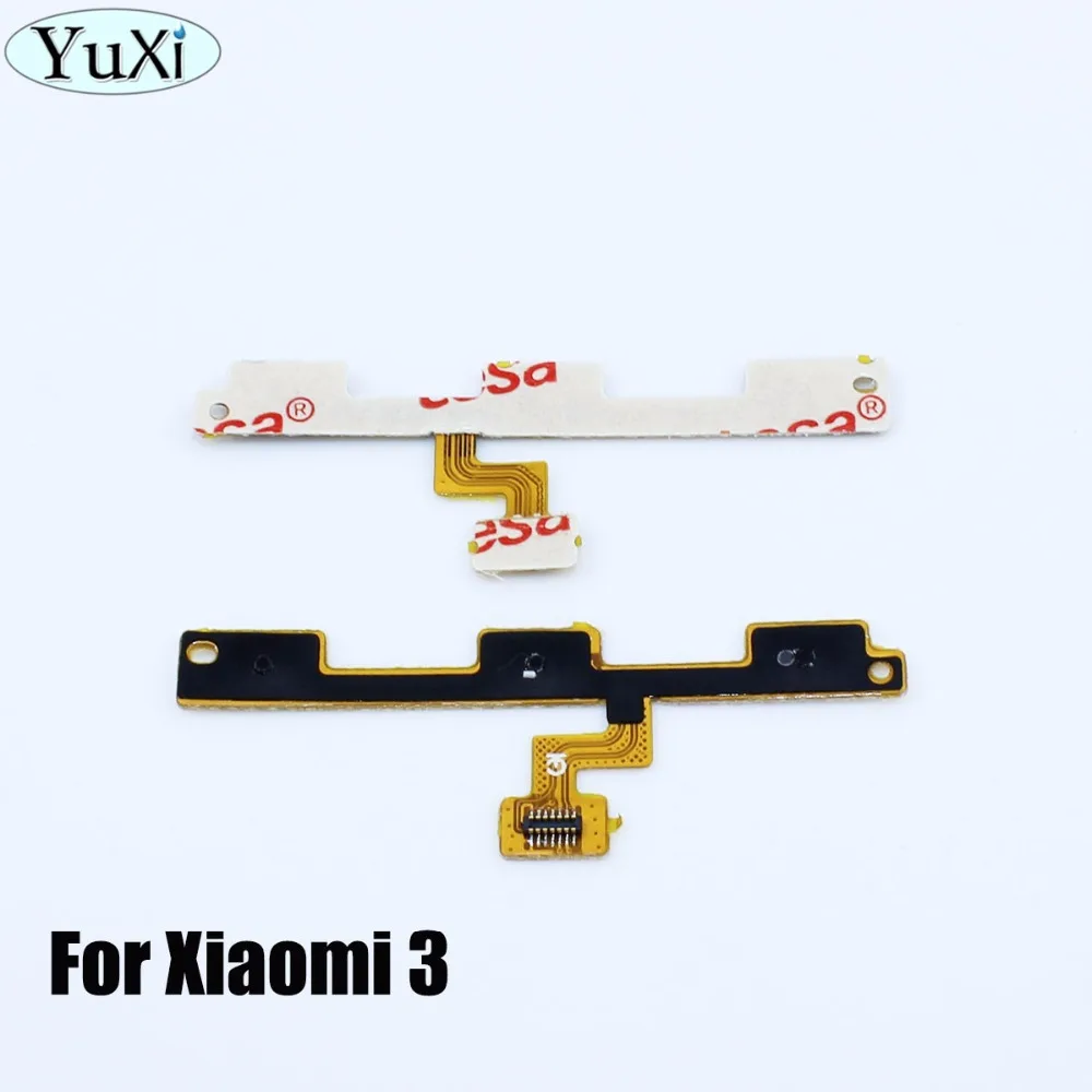 Шлейф кнопки питания YuXi для Xiaomi Mi3 Mi4 Mi4S Mi4C Mi4i Mi5 note MAX mipad 1 2 для Redmi note 2 3 4