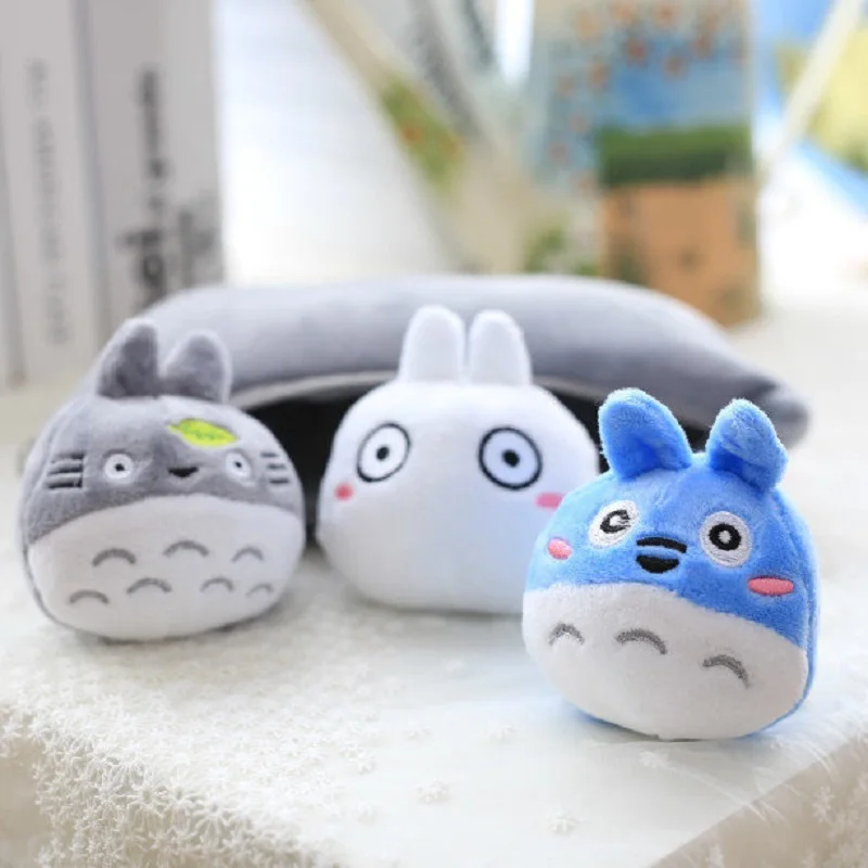icottbaby 25𧌌m 4 Style Little Peas Stuffed Plush Toys Doraemon Minions SpongeBob Totoro 3 In A Pod Pea Soft Decorations | Игрушки и