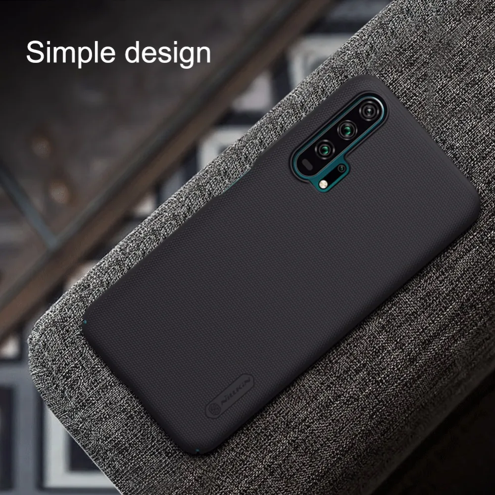 Huawei Honor 20 чехол Honor 20 Pro Чехол NILLKIN матовый корпус матовая жесткая задняя крышка из ПК чехол Подарок держатель для телефона