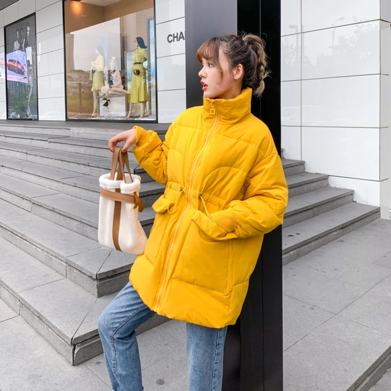 Женская парка на белом утином пуху Fitaylor свободная повседневная теплая куртка с