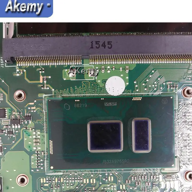 Akemy X302UJ с I3 6100 CPU 4 Гб RAM материнская плата для Asus X302UA ноутбука Rev 2 0 DDR4 4G UJ основная
