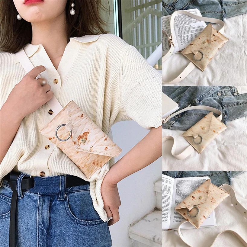 Поясная Сумка Aelicy fanny pocket женская сумка-конверт с кольцом из искусственной кожи