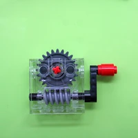 5sets high tech gearbox parts worm gears set building blocks brick parts assembles bulk parts diy toys compatible ev3 gearbox
