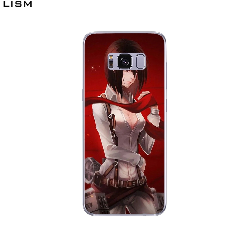 Жесткий чехол LISM Attack On Titan аниме для samsung Galaxy J3 J5 2015 J7 2016 2017 EU Version|Чехлы-накладки| |