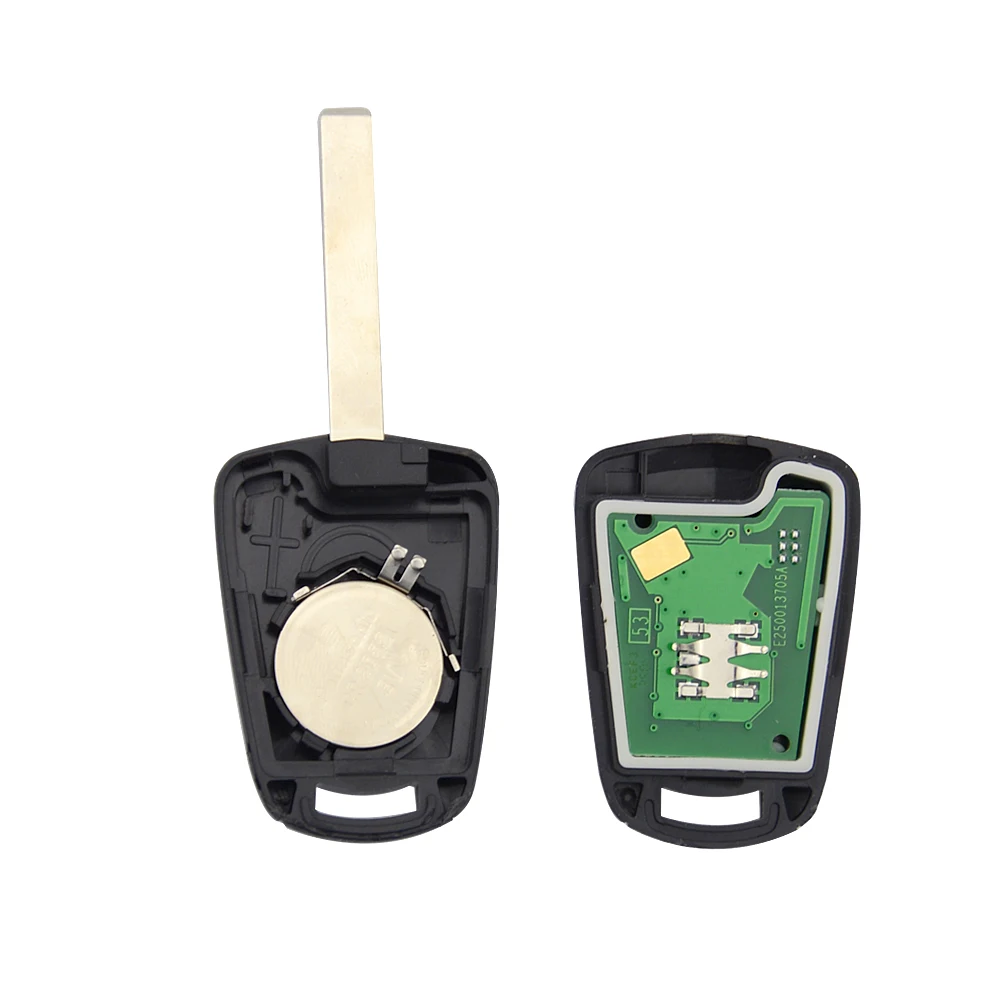 OkeyTech дистанционный ключ Opel 433mhz ID46 PCF7941 Chip Uncut Blade 2 кнопки для Vauxhall Astra H J Corsa Insignia
