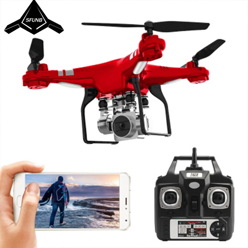 5MP HD камера Дрон Wifi FPV живой Квадрокоптер умная высота Удержание Hover RC вертолет 2 4 г