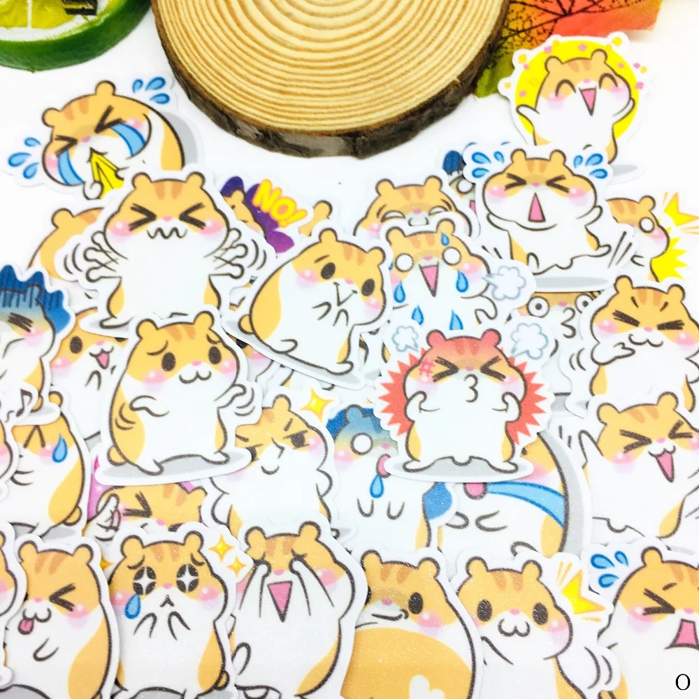 40 Pcs Naughty mouse Cartoon Sticker Waterproof For book Laptop Moto Skateboard Luggage Guitar Furnitur Decal Toy Stickers | Игрушки и