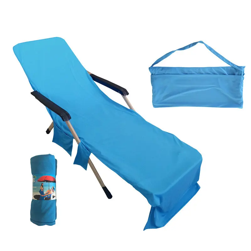 Coolcore микрофибра шезлонг кровать кресло пляжное полотенце для отдыха сада с 2