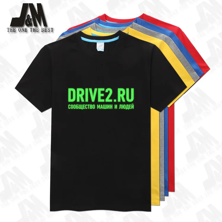 Drive2ru-община людей и машин-русская Мужская футболка | одежда