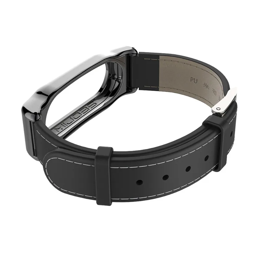 Новинка модный кожаный ремешок CARPRIE для умных наручных часов Xiaomi Miband 2 15td0118 Прямая