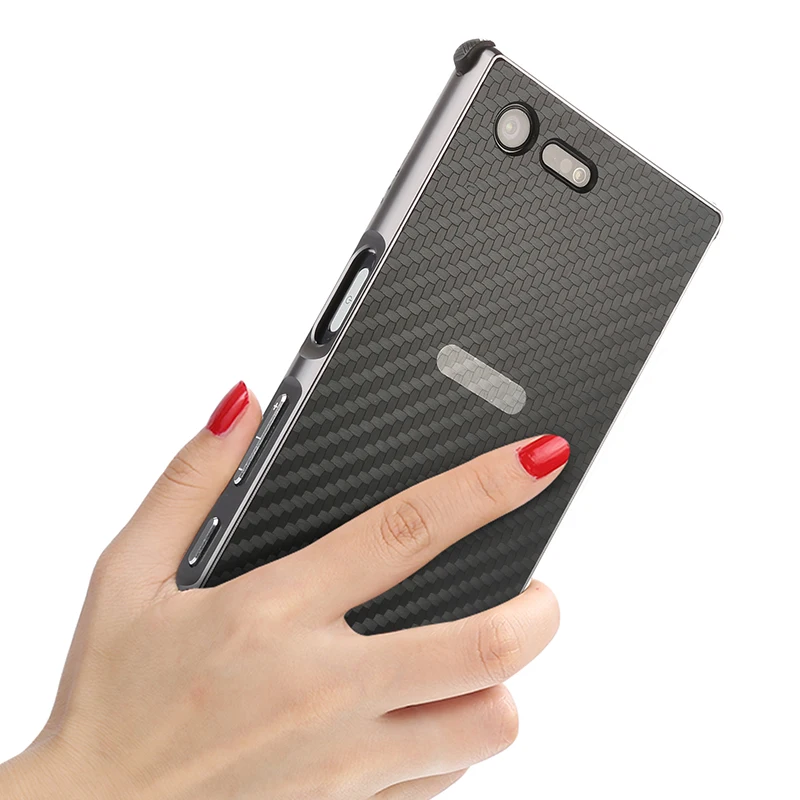 Чехол для Sony Xperia X Compact F5321 алюминиевый металлический каркас + жесткий