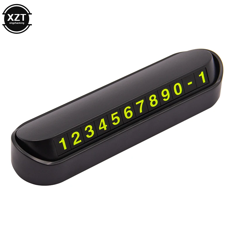 

Car Temporary Parking Card Telephone Number Card Plate Car Park Stop Phone Number Automobile Accessories Car-styling