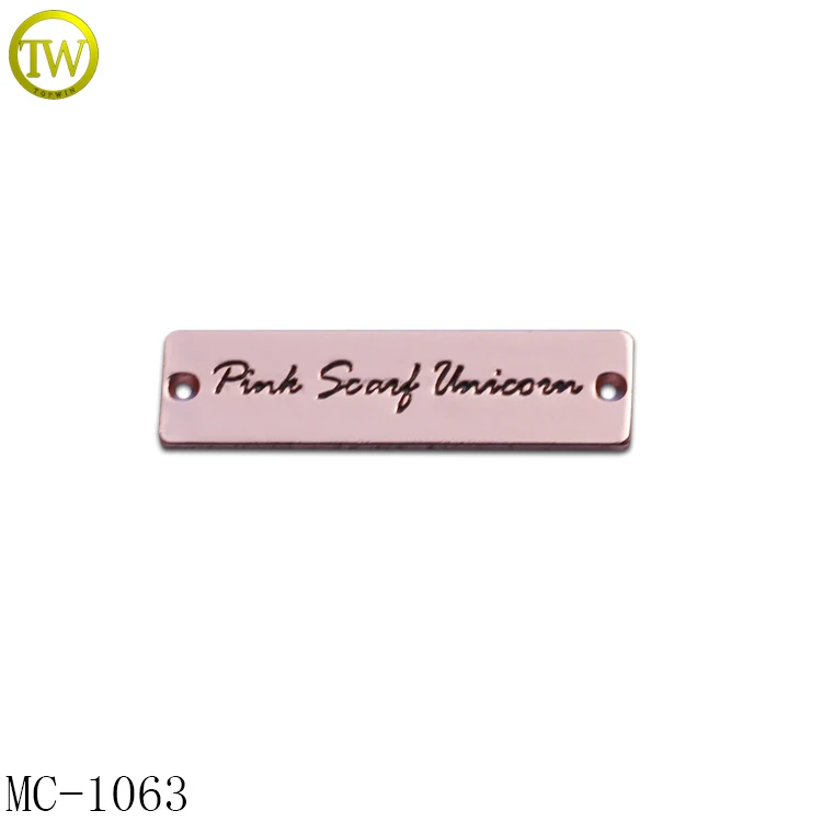 44 звена оплаты заказа на заказ металлическая этикетка для одежды от