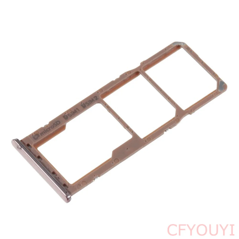 Лоток для sim карт Samsung Galaxy A7 (2018) A750 A750F 6 0 дюйма поддержка двух Sim + SD держатель слота