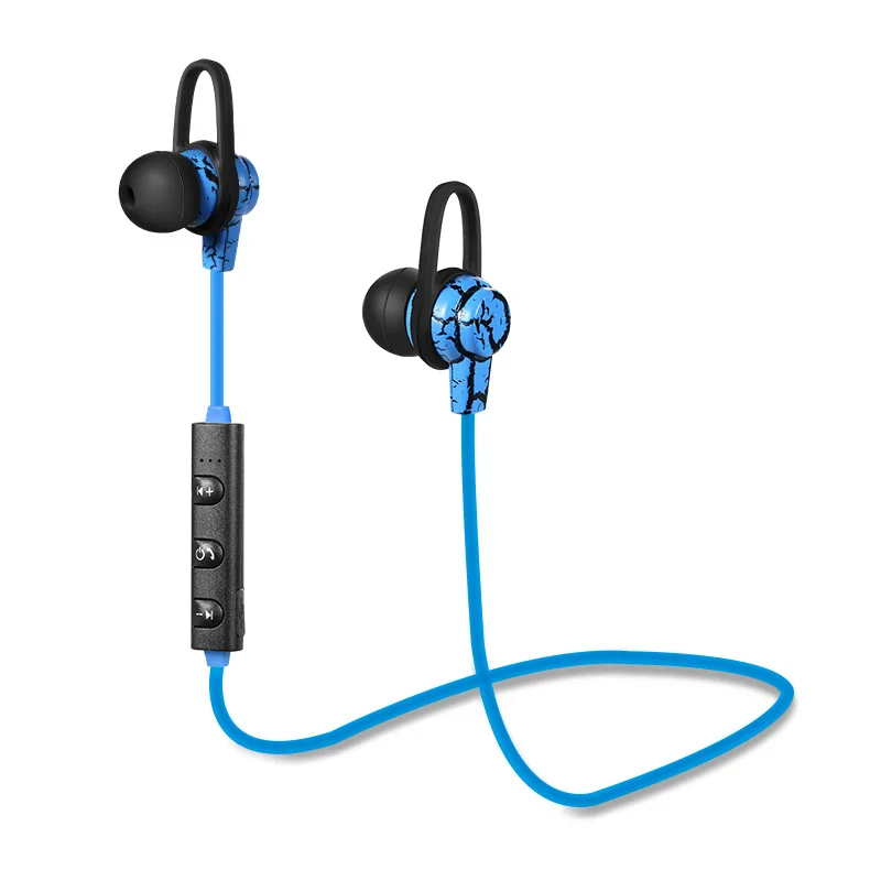 Новый мини трещины Bluetooth наушники спортивные Беспроводной гарнитура музыке