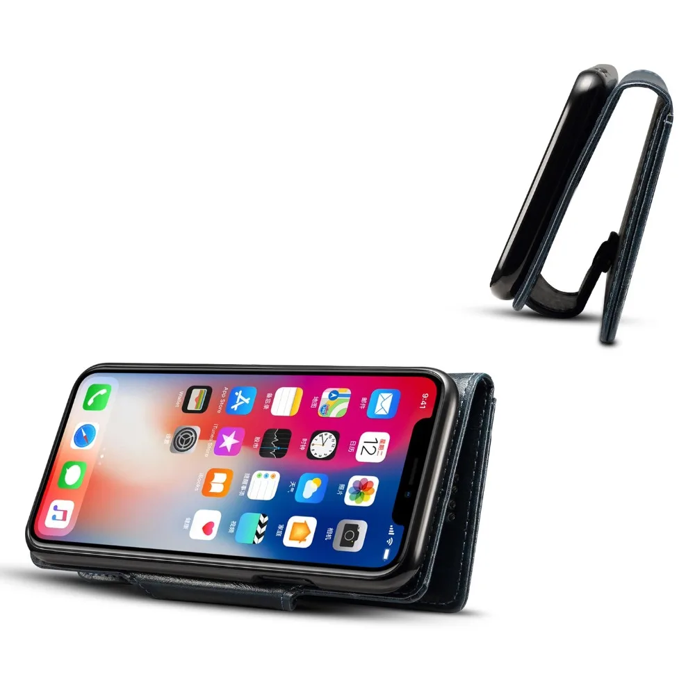 Натуральная кожа чехол для iPhone Ретро бумажник iPhone8 8Plus Высокое качество кожаный с