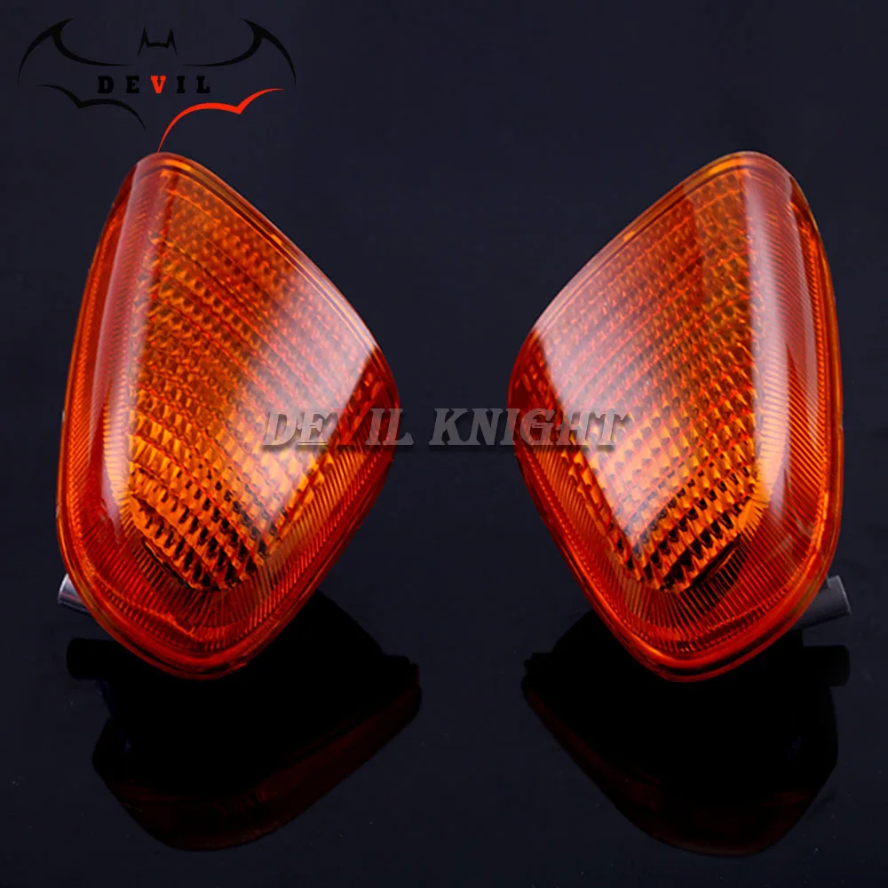 Rear amber Передний/задний светильник указателя поворота объектив для KAWASAKI ZZR 1100 D ZX-11 NINJA 93-01, ZZR1200 мотоциклетные индикаторные лампы Крышка ZZR1100D - Цвет: Rear amber