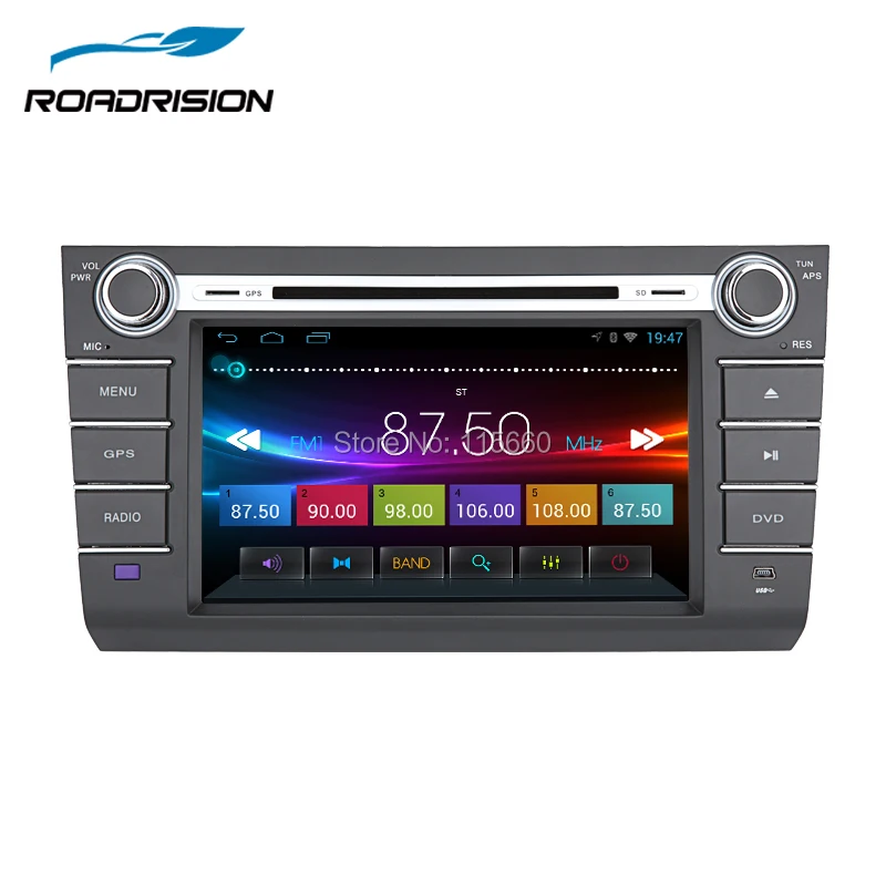 RoadRision автомобильный dvd плеер Android 6 0 для Suzuki Swift 2004 2010 GPS навигация Радио BT USB стерео