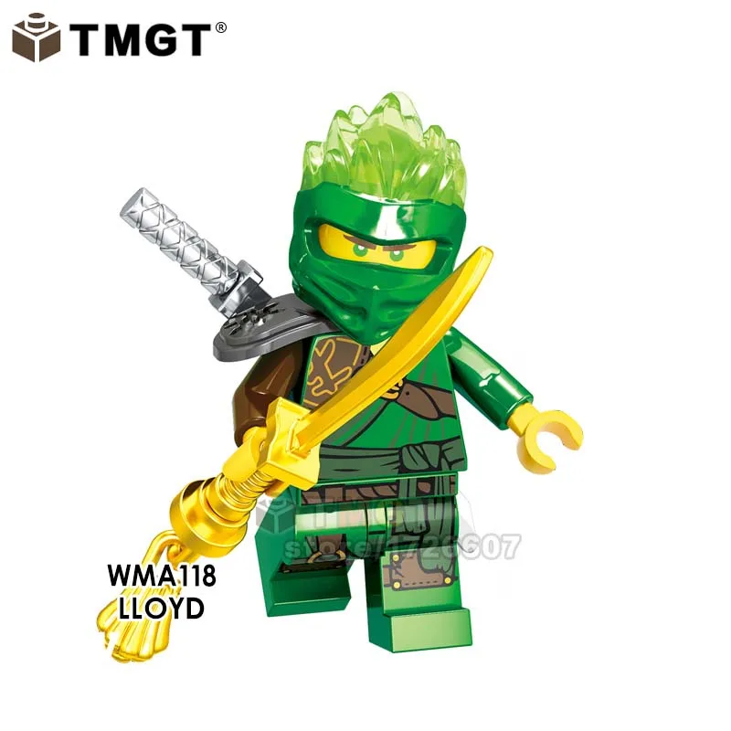 GA118 20 шт. Akita строительные блоки Char Archer Warrior GARMADON Swordsman Zane сборные Кирпичи игрушки для детей Подарки GA123-130 - Цвет: GA118