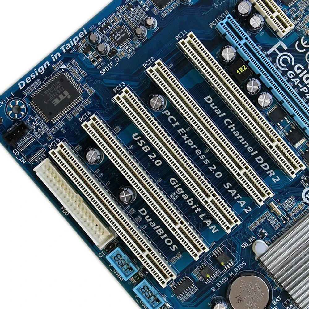 Оригинальная Материнская плата Gigabyte для настольных ПК с процессором Intel P43 LGA 775 Core