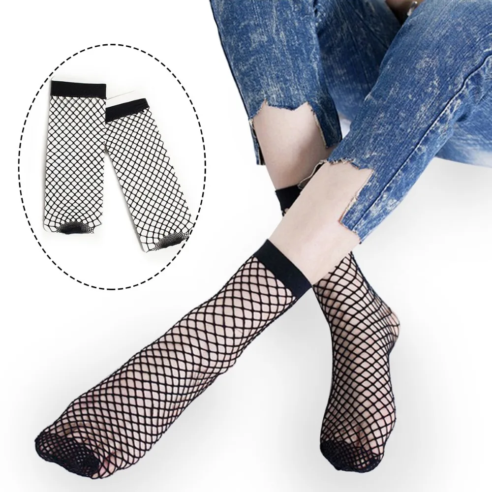 Женские незаменимые Полые Носки модные сексуальные ажурные носки