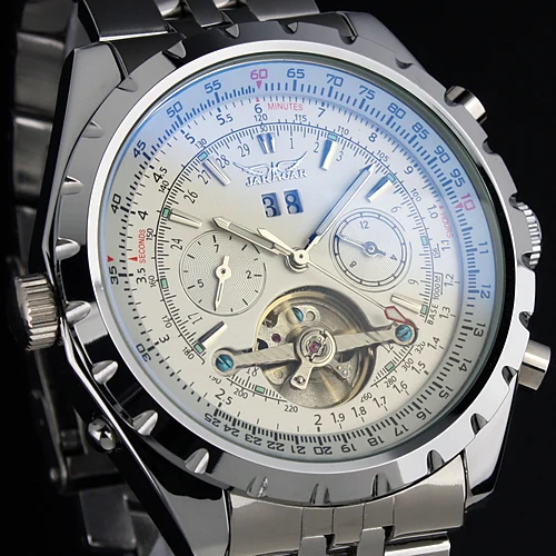 Reloj Hombre, модные часы, мужские часы, маховик, автоматические механические наручные часы, Подарочная коробка, рождественский подарок